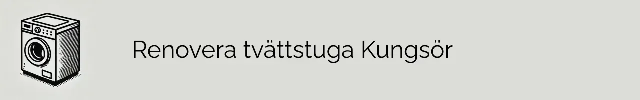 Renovera tvättstuga Kungsör